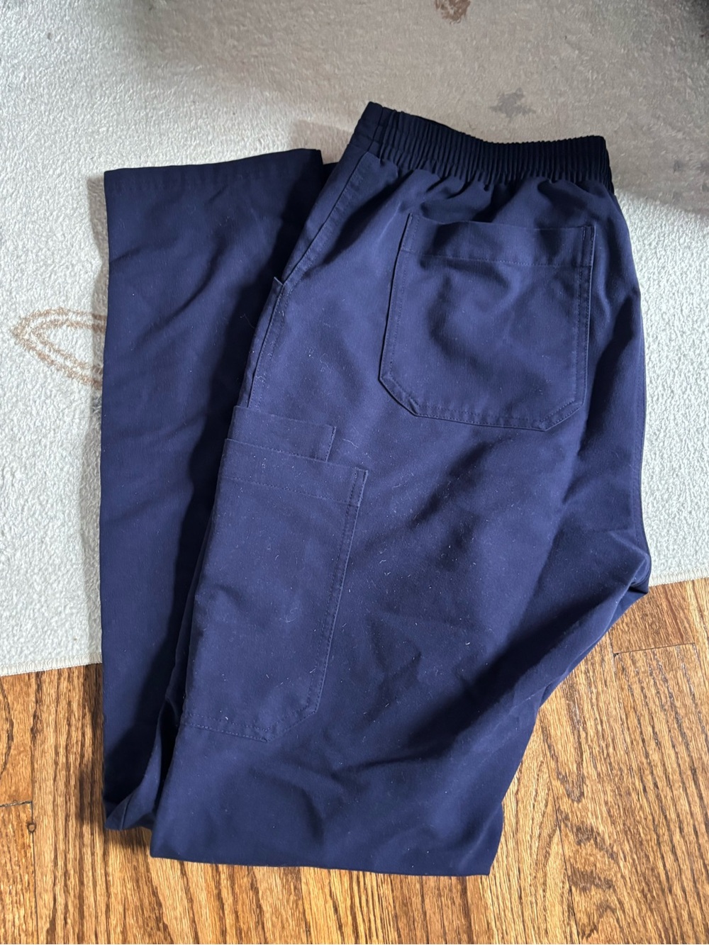 FIGS scrub pants navy blue